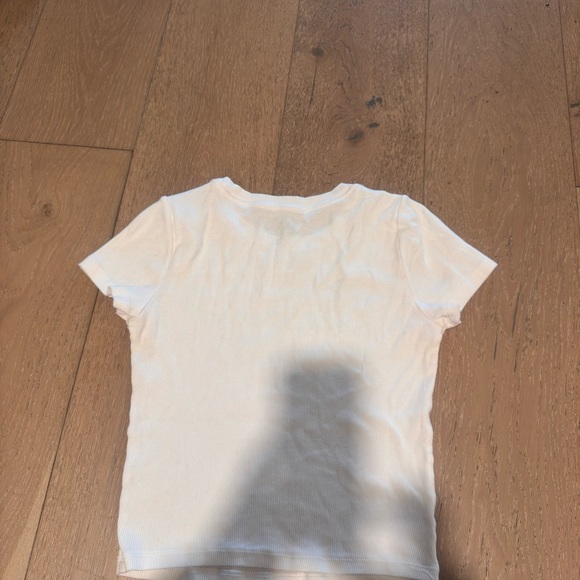 Hollister White French Riviera Graphic Tee - Picture 5 of 5